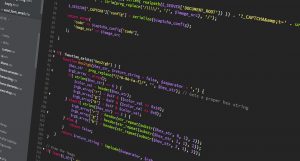 code of development of a software