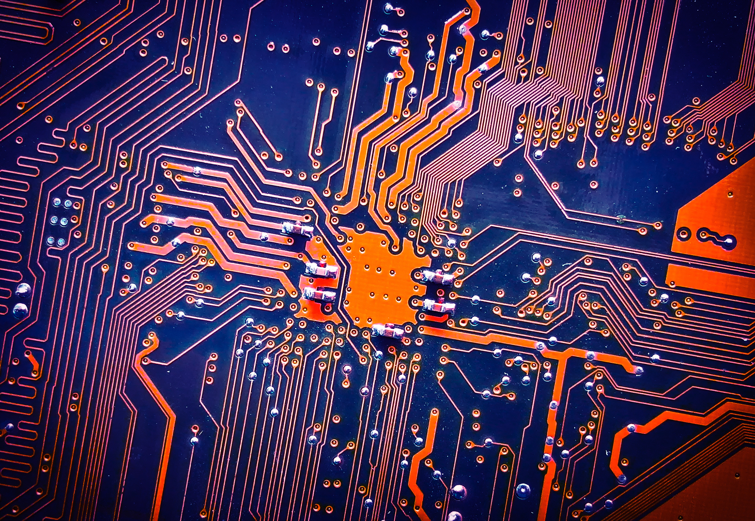 Circuit board electronic for background