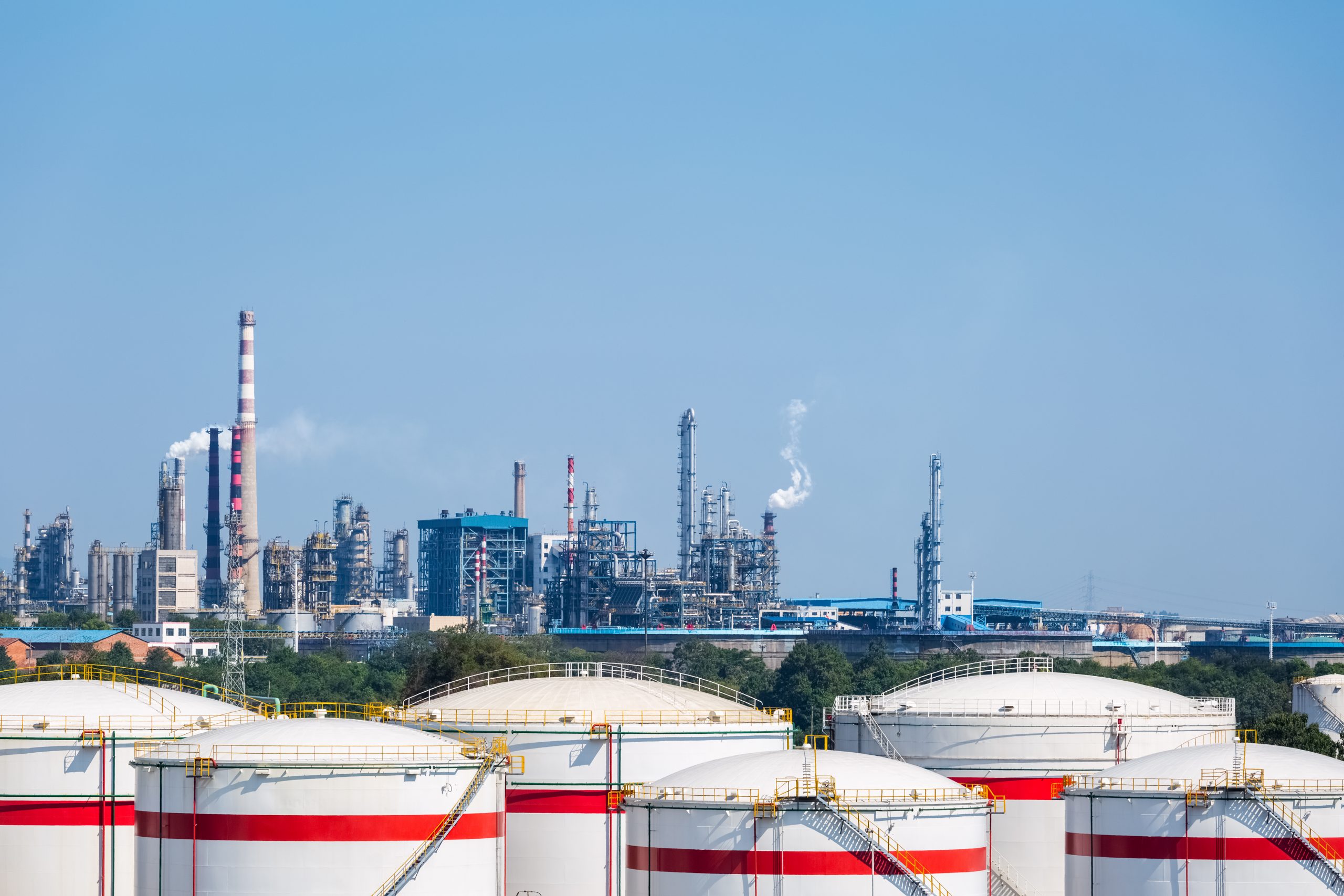 petrochemical oil refinery industry