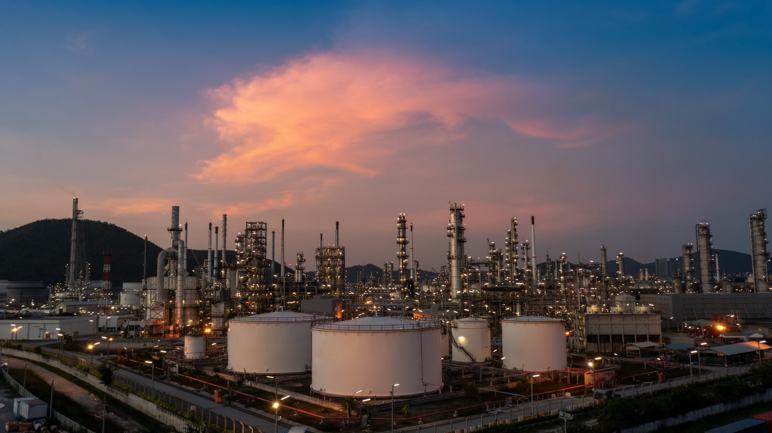 chemical oil refinery