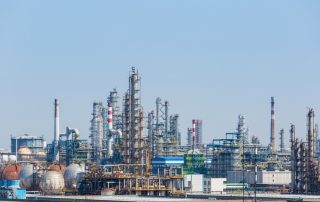 petrochemical oil refinery