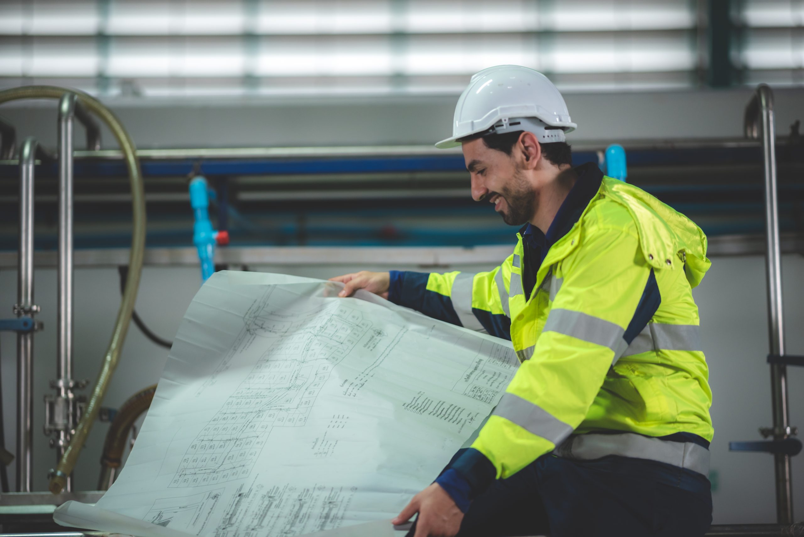 engineer working in maintenance