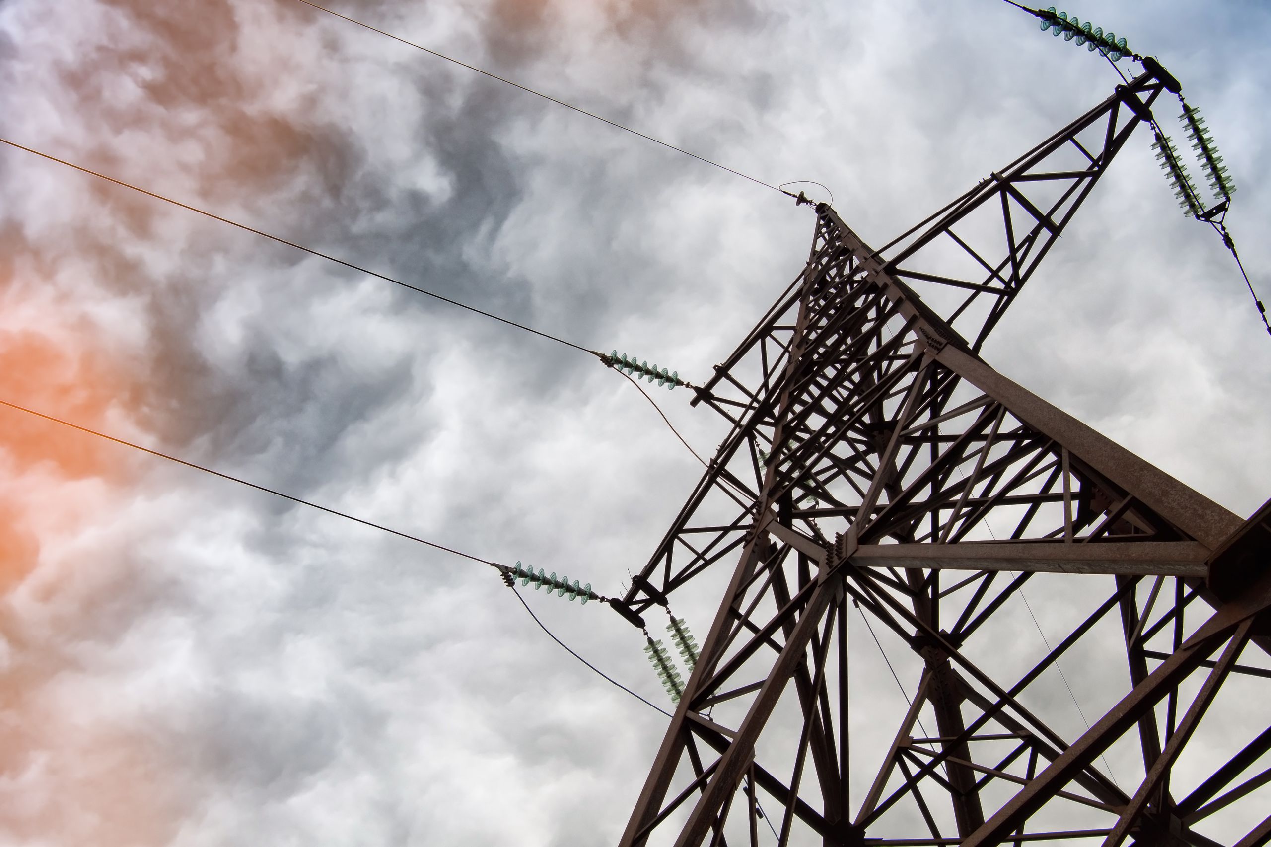 high voltage electric tower