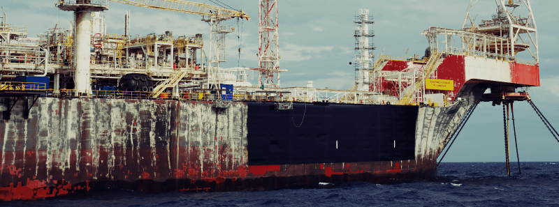 Corroded FPSO