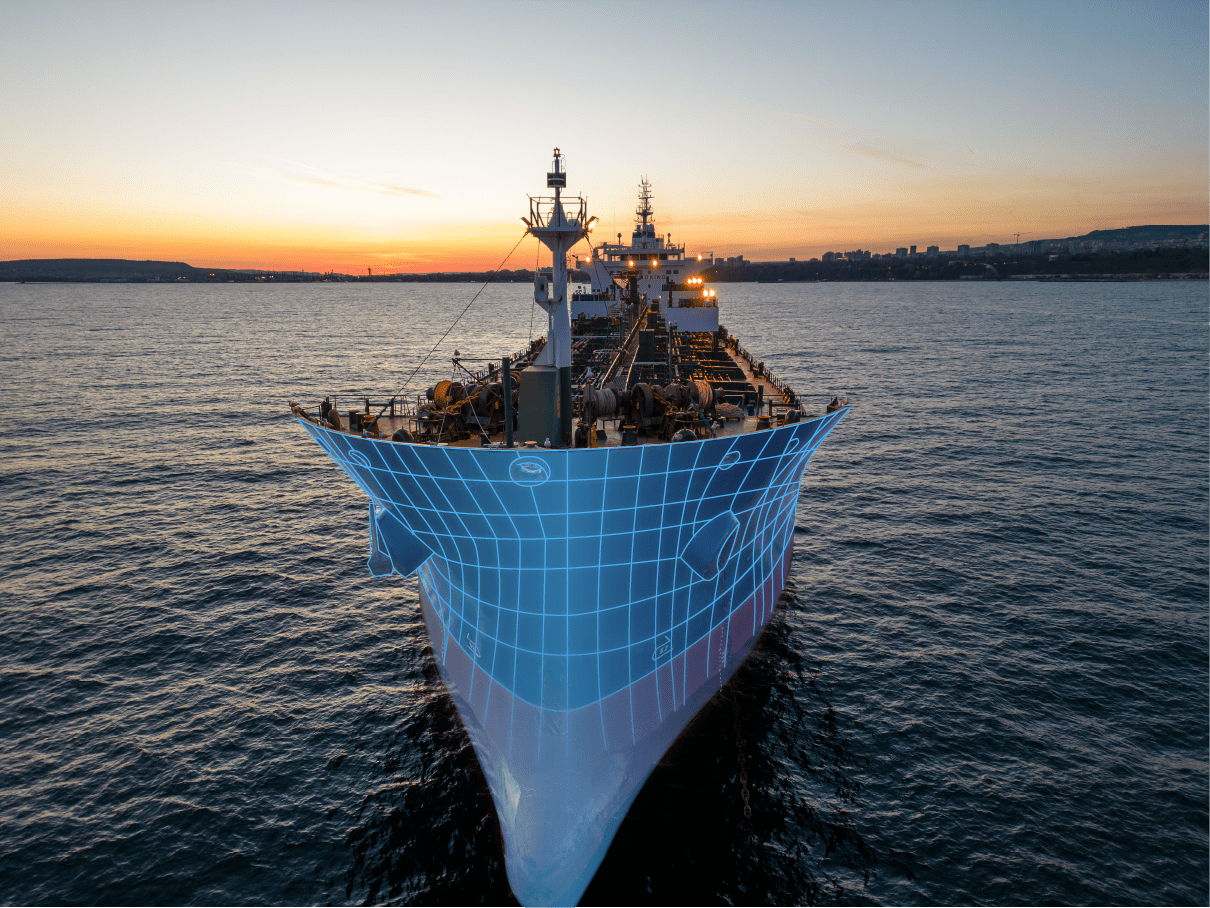 FPSO Hull Digitalization with AI mask