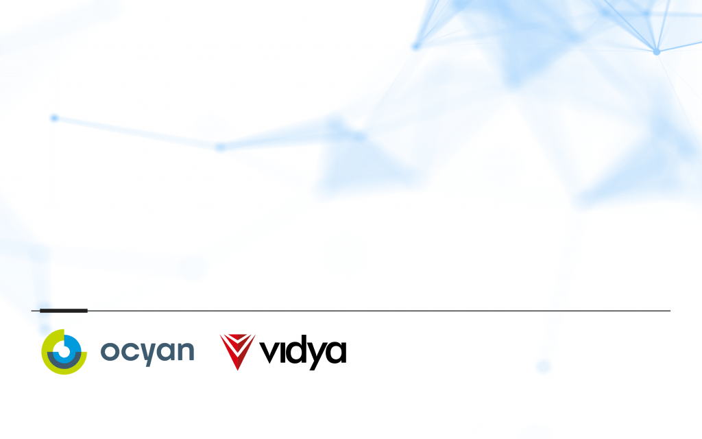 ocyan and vidya's logo