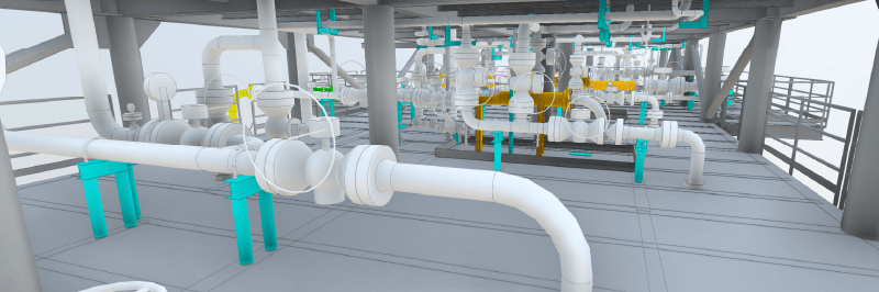 3D industrial environment