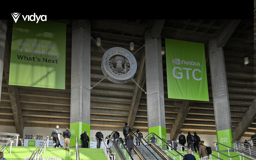 Cover with an image from the NVIDIA GTC event.