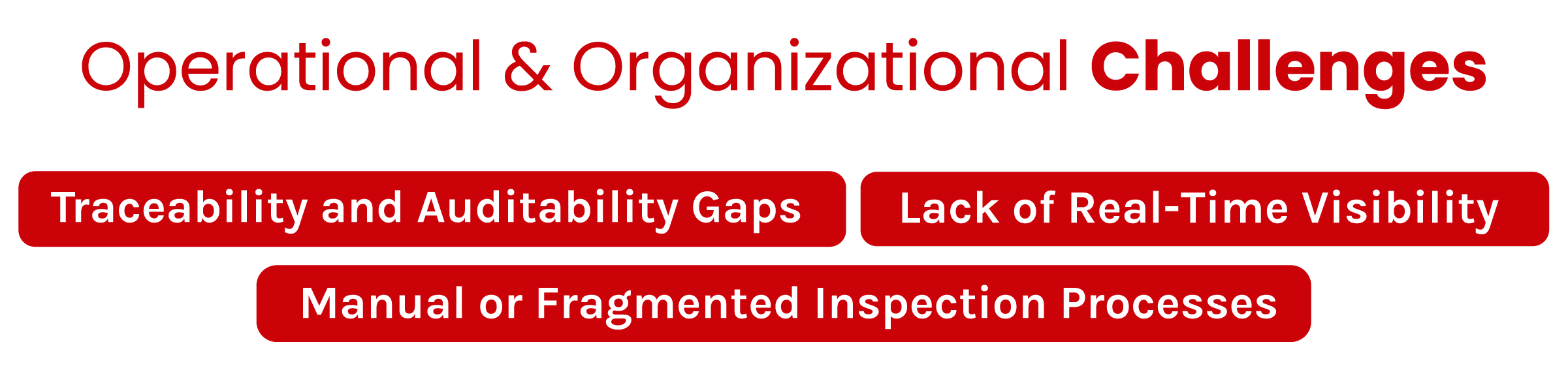 Operational & Organizational Challenges