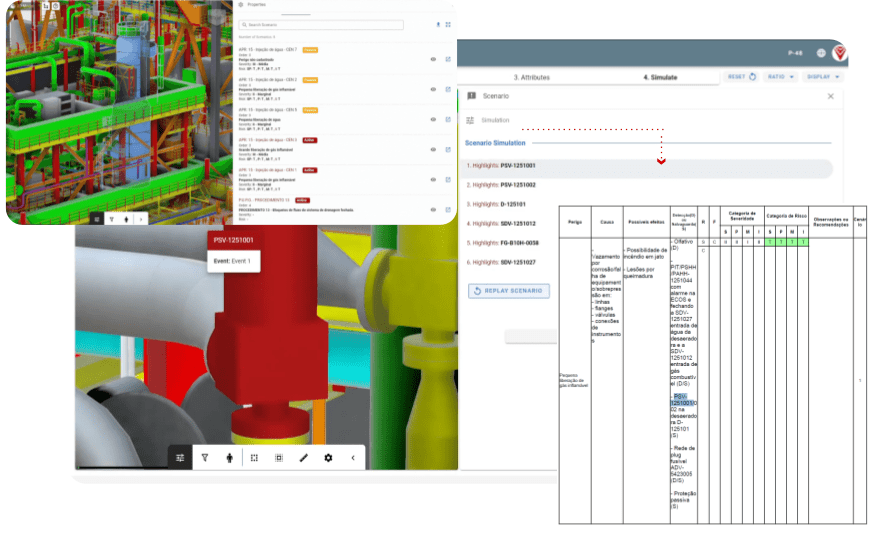 See risk in context, not in documents Vidya's System platform document management feature