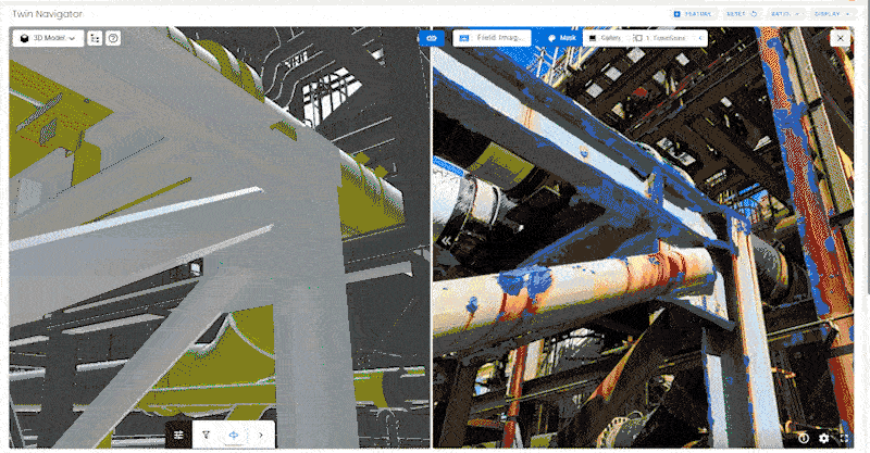 Field images for Situational Awareness Vidya's System platform twin navigator tool