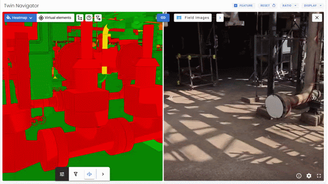 Vídeo sem título (5) GIF showcasing the navigation on Vidya's system with installation heatmap and Reality Capture
